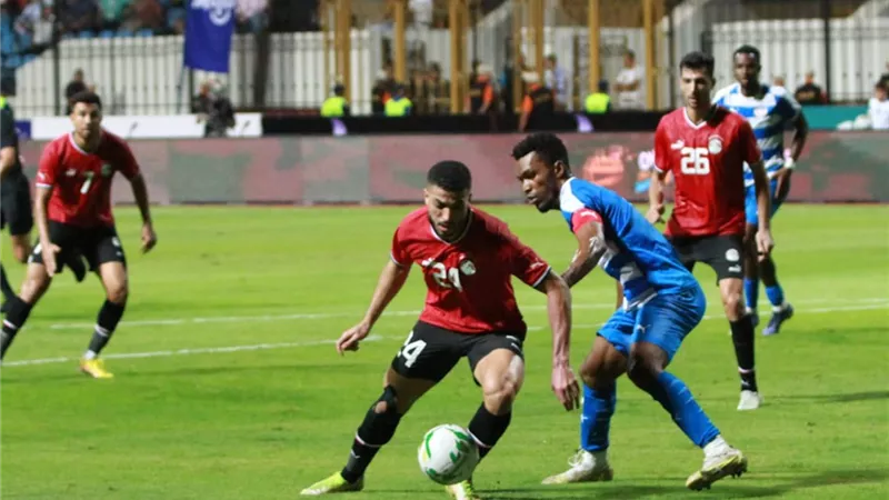 منتخب مصر يهزم ليبيريا بثلاثية فى ثانى جولاته الودية مع فيتوريا