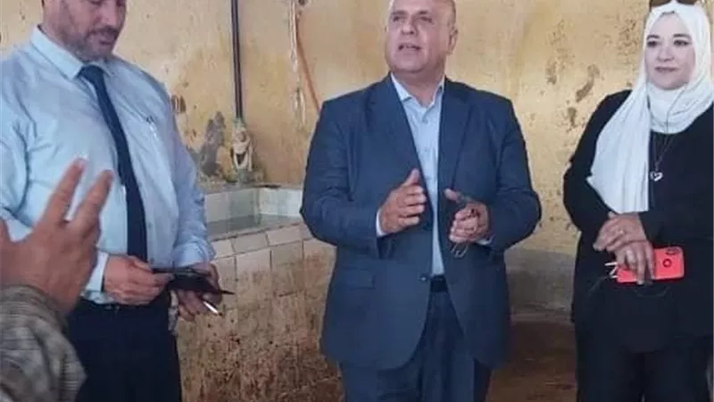 وكيل تعليم دمياط يفاجئ فارسكور الزراعية