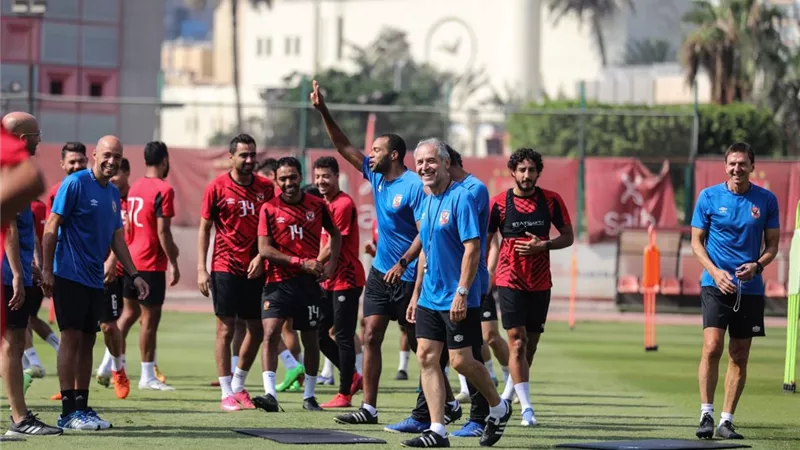 ميسى يظهر فى مران الأهلى اليوم إستعداداً لمواجهة طلائع الجيش ودياً