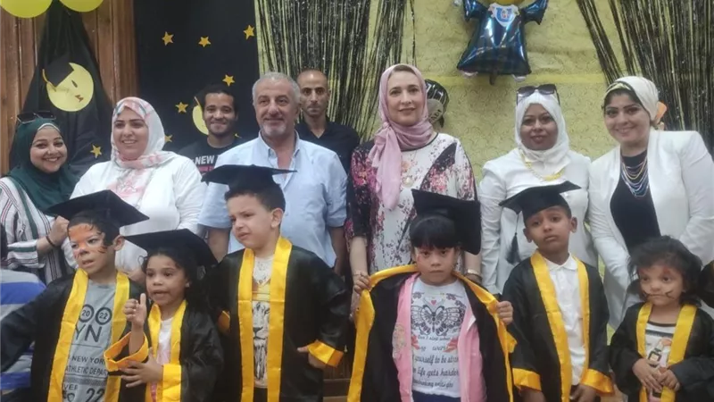 احتفالية تخرج لأطفال مركز ذوى الاحتياجات الخاصة بطفولة عين شمس