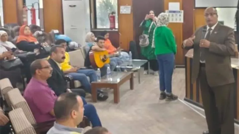 وكيل تعليم بني سويف يشهد الندوة التثقيفية عن للتغيرات المناخية