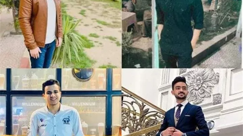 جامعةالزقازيق تنعى طلاب كلية الطب الذين وافتهم المنية إثرحادث أليم
