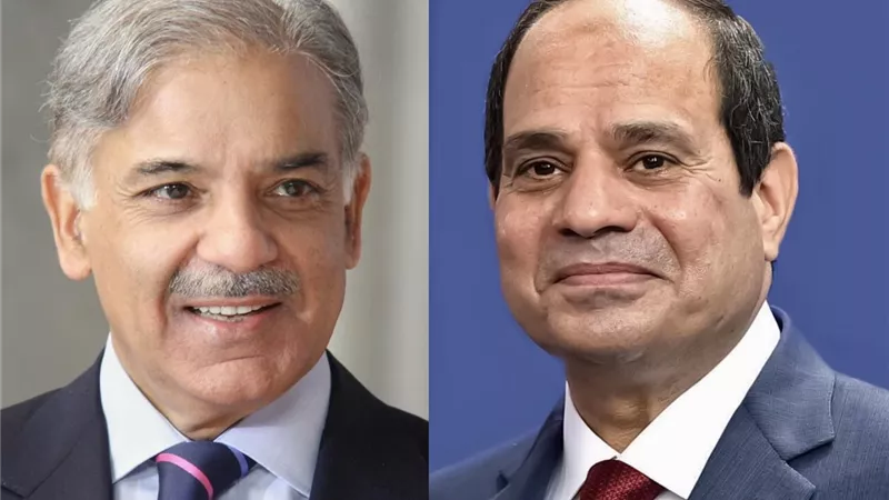 الرئيس السيسي يعزي رئيس الوزراء الباكستاني في ضحايا الفيضانات