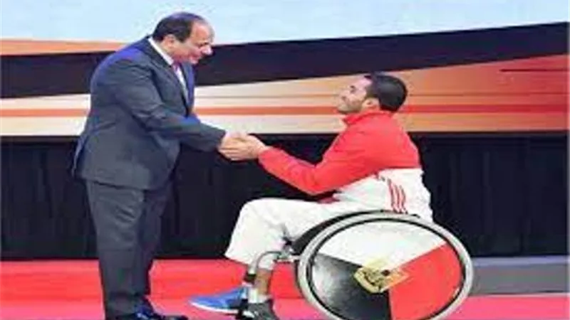 نماذج مضيئة من ذوى الهمم تتوهج كمثال فى الارادة والتحدى