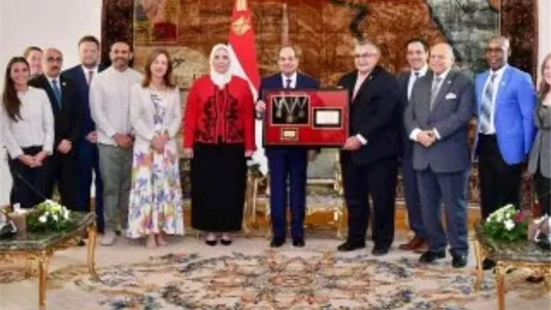 شريف عثمان: الرئيس السيسى الداعم الأول للرياضيين