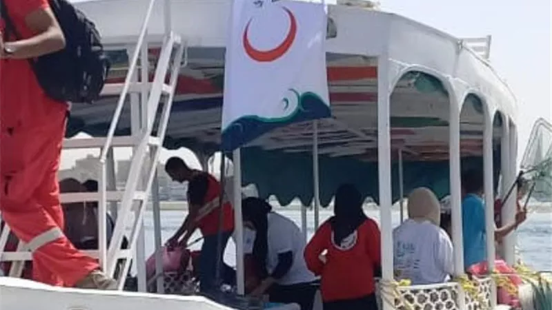 انطلاق حملة لتنظيف النيل بأسوان ضمن تحضيرات قمة المناخ