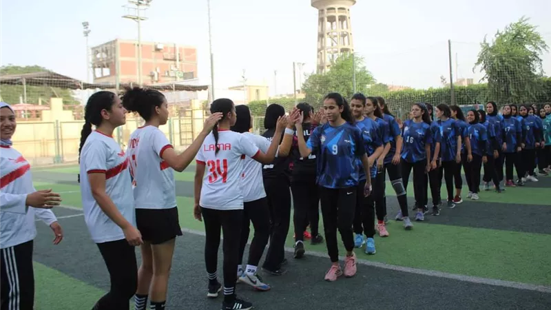 فوز الزمالك على ناشئات المنيا لكرة اليد مواليد 2006