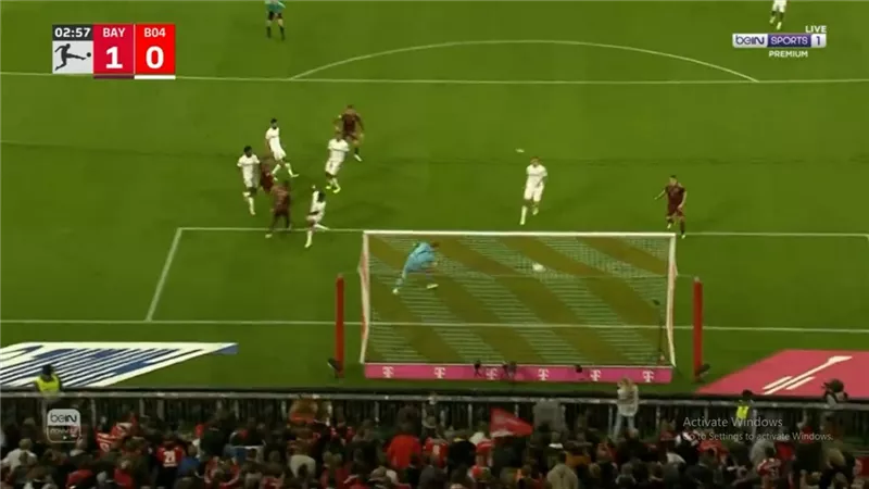 بايرن ميونخ يتقدم على ليفركوزن بثلاثية سانى و موسيالا و مانى