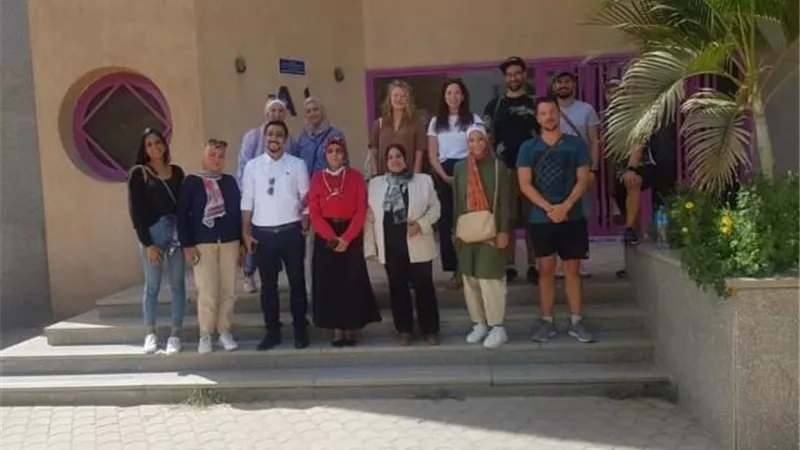 مركز الطب الرياضى بمدينة نصر يستقبل وفد ألمانى من جامعة كارلسروه..صور