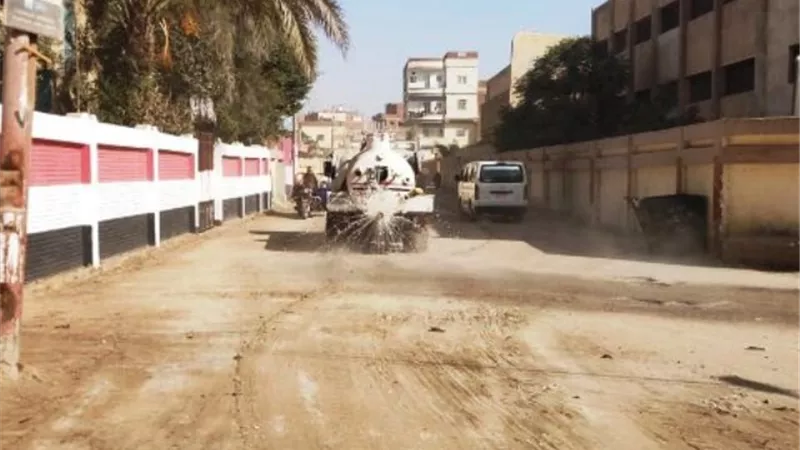 غراب يأمر برفع كفاءة شارع المدارس بأبوكبير ورفع الإشغالات بكفرصقر