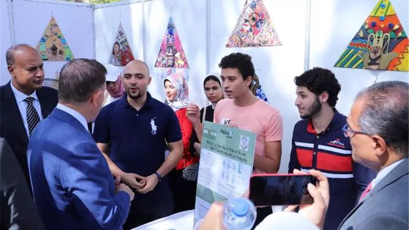 عين شمس تستقبل العام الجامعى بفكر جديد صديق للبيئة