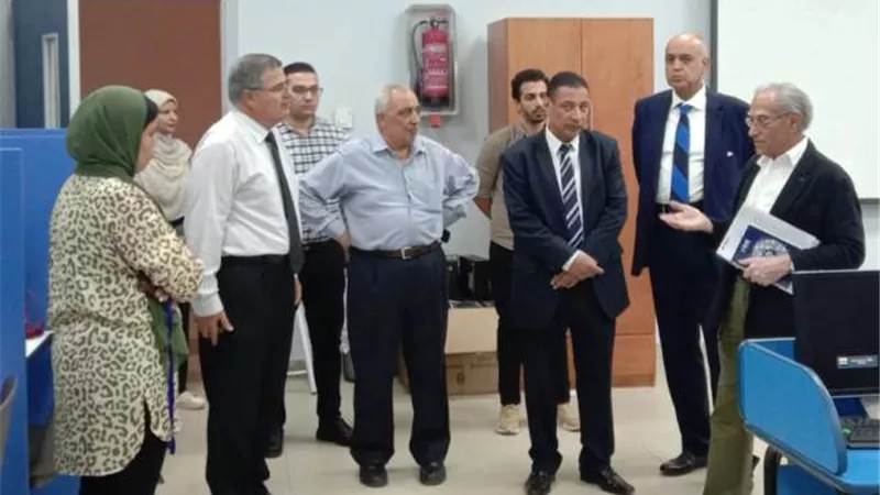 تفاصيل زيارة نائب رئيس جامعة كونكورديا فى كندا لهندسة جامعة بدر.. صور