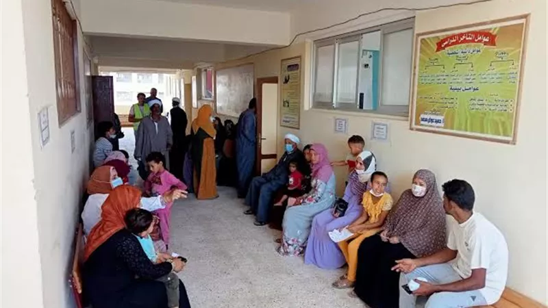 قافلة شاملة التخصصات لحياة كريمة لأهالى الطابية