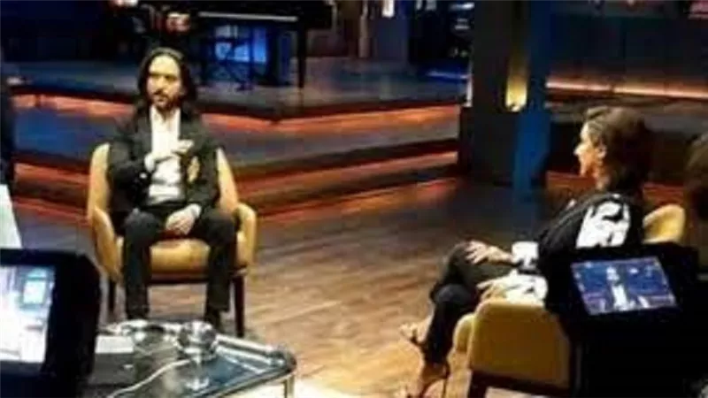 انغام تفتتح أولى حلقاتها فى برنامجها الجديد مع بهاء سلطان