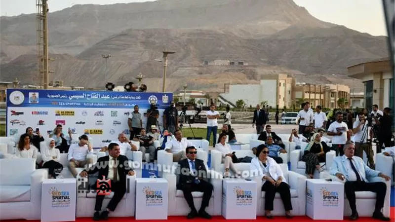 وزيرالشباب يشهد المؤتمرالصحفي لمهرجان البحرالأحمر للفعاليات الرياضية