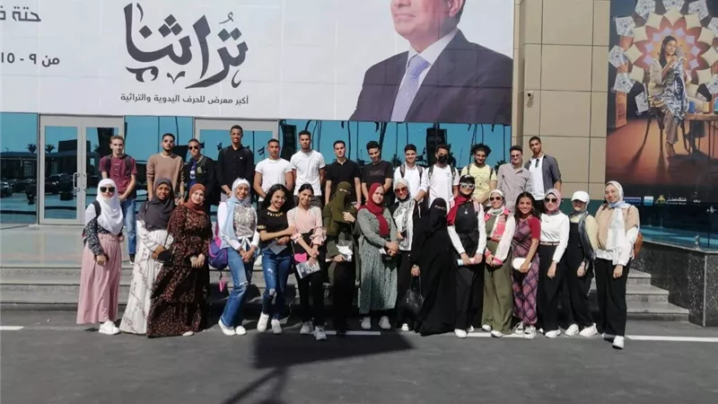 طب بيطرى جامعة القناة تشارك في معرض 
