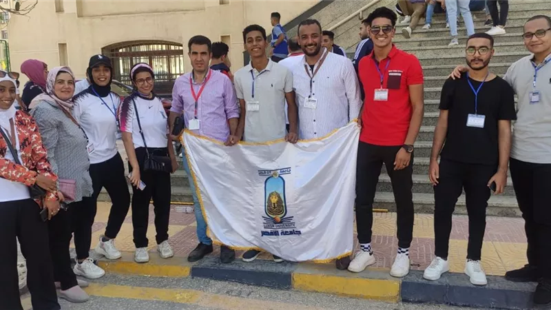 جامعة الأقصر تشارك في المهرجان الرياضى للأسر الطلابية