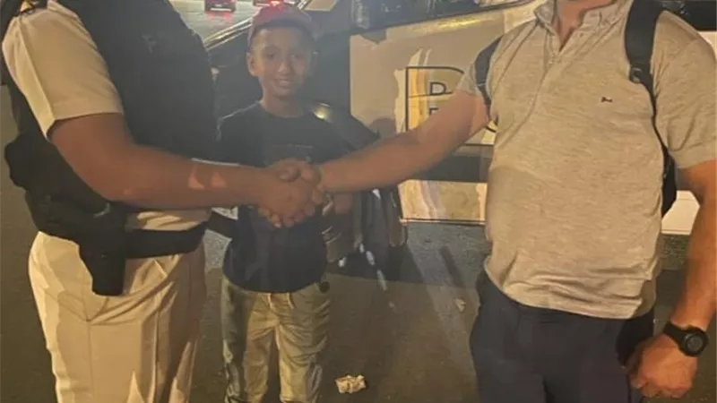 أمن القاهرة يعيد طفلا ضل الطريق إلى أسرته