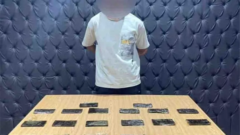 القبض على عاطل قبل ترويجه 2 كيلو حشيش في السلام