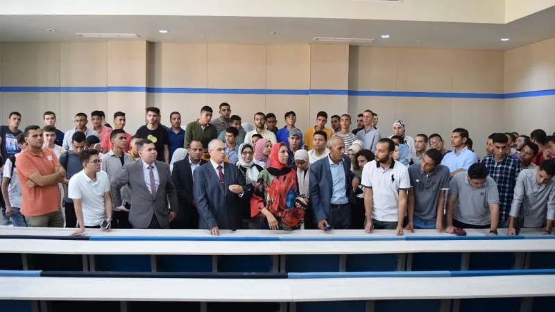 انطلاق الأسبوع التعريفي لطلاب جامعة بني سويف الأهلية
