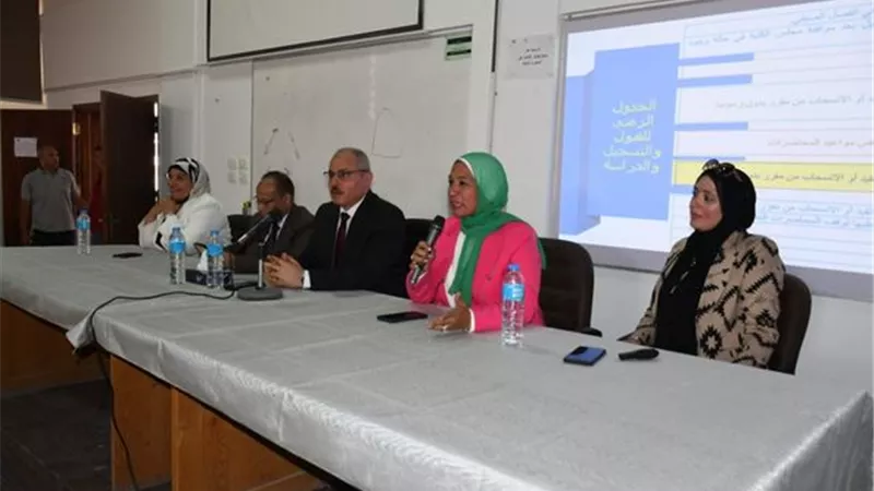 مندور يرحب بطلاب كلية طب الأسنان بجامعة الإسماعيلية الأهلية