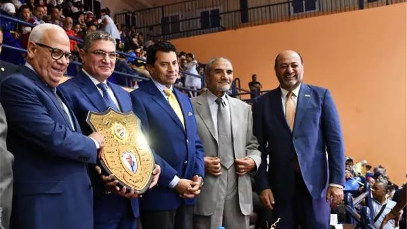 وزير الرياضة ومحافظ بورسعيد يشهدان ختام بطولة الجمهورية للشركات