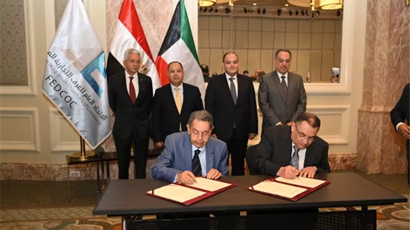 سمير: 21% زيادة في التبادل التجاري بين مصر والكويت
