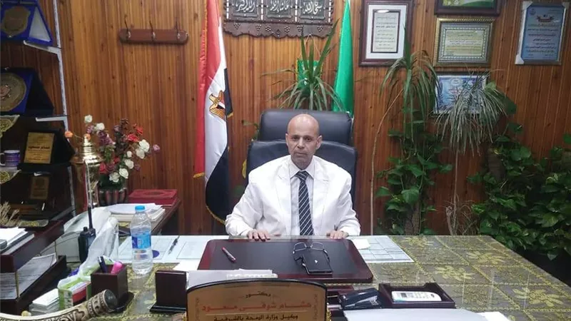 قرار رئاسي بمد خدمة هشام مسعود وكيلًا لوزارة الصحة بالشرقية