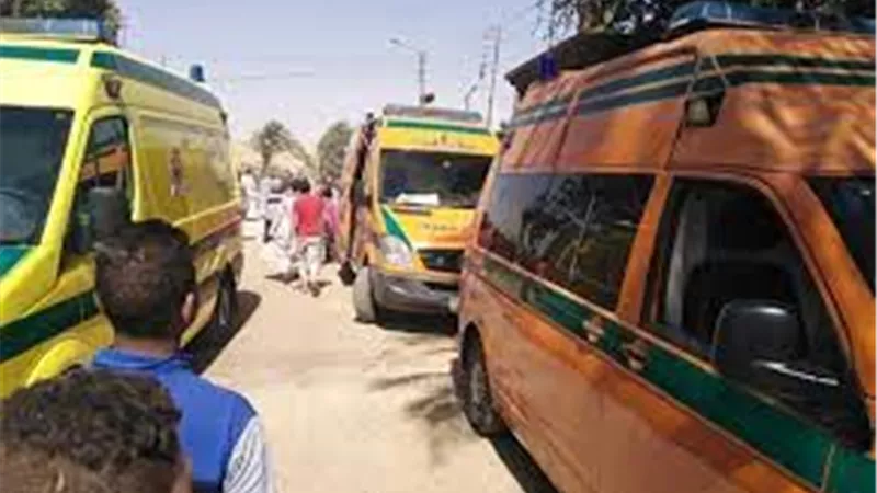 وفاة معلم واصابة ١٤ بسوهاج في حادث سير لاتوبيس مدرسة خاصة