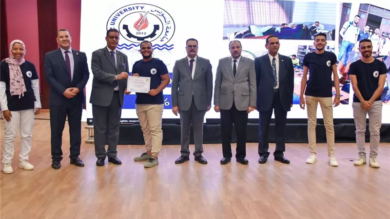 حاسبات ومعلومات السويس تحصد المركز الثالث في مسابقة تكنولوجيا الفضاء