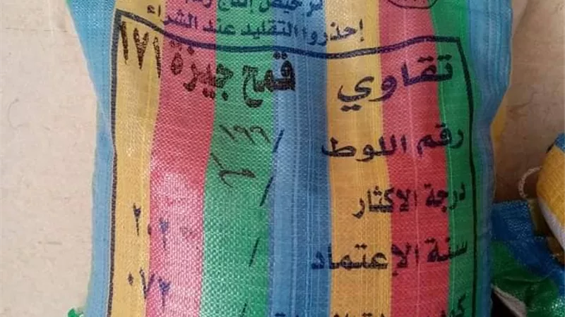 وصول تقاوي القمح والفول البلدي والبرسيم للقنطرة شرق