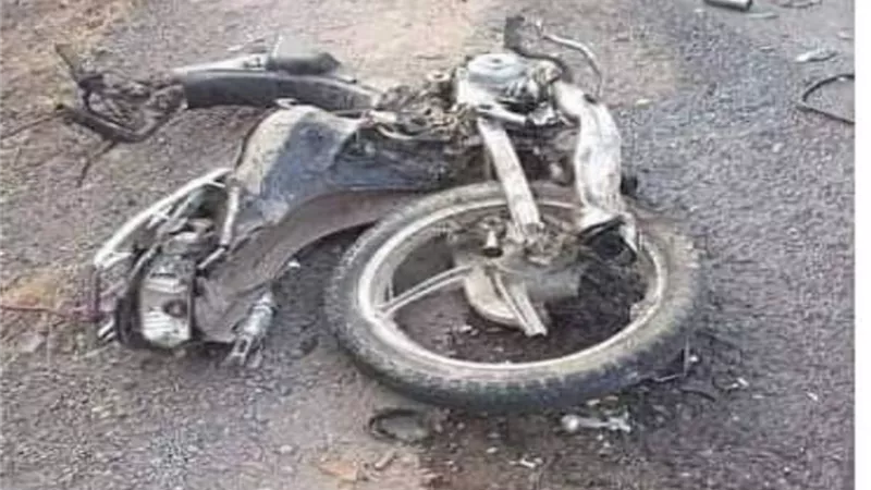 إصابة 4 فى تصادم دراجة بخارية بميكروباص ببني سويف