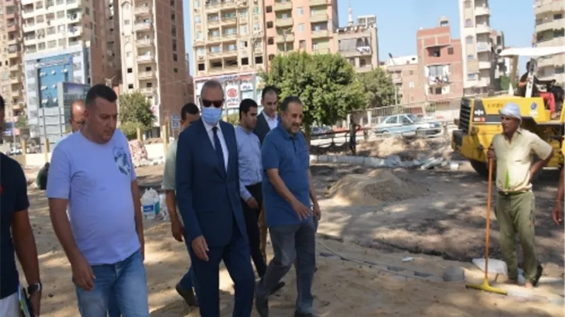 محافظ القليوبية يتفقد المشروعات وإزالة الإشغالات فى بنها والخصوص