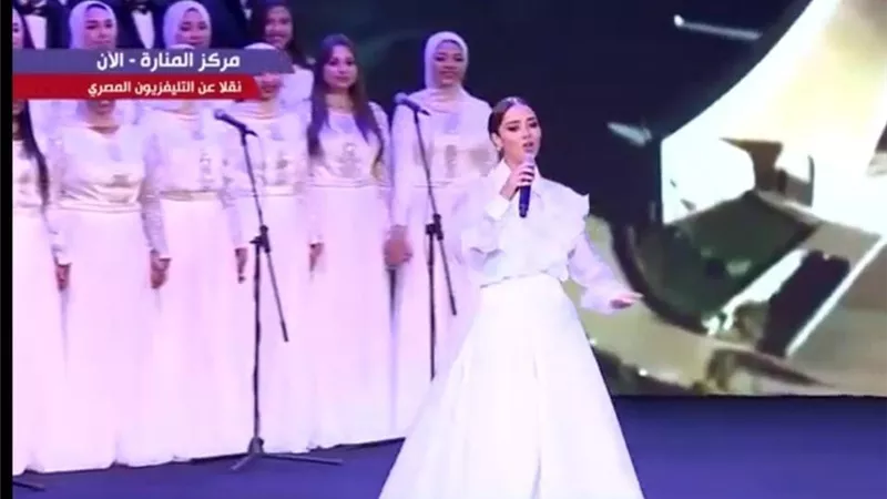 بلقيس فتحي: الغناء أمام الرئيس في احتفالات أكتوبر شرف كبير