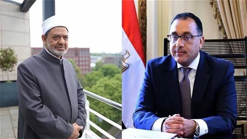 رئيس الوزراء يهنئ شيخ الأزهر بذكرى المولد النبوي الشريف