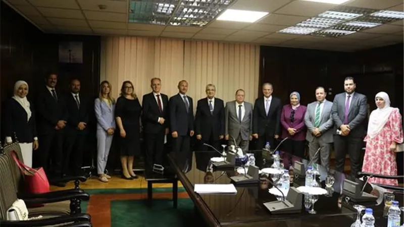 شاكر يستقبل وزير الطاقة البلغارى لبحث ومناقشة سبل دعم التعاون