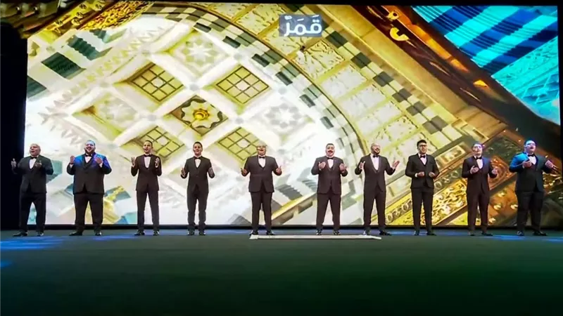 منشدي مصر تبدع في احتفالية المولد النبوي أمام الرئيس السيسي