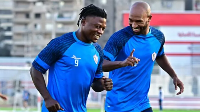 برنامج تدريبى خاص لـثنائى الزمالك في مران اليوم
