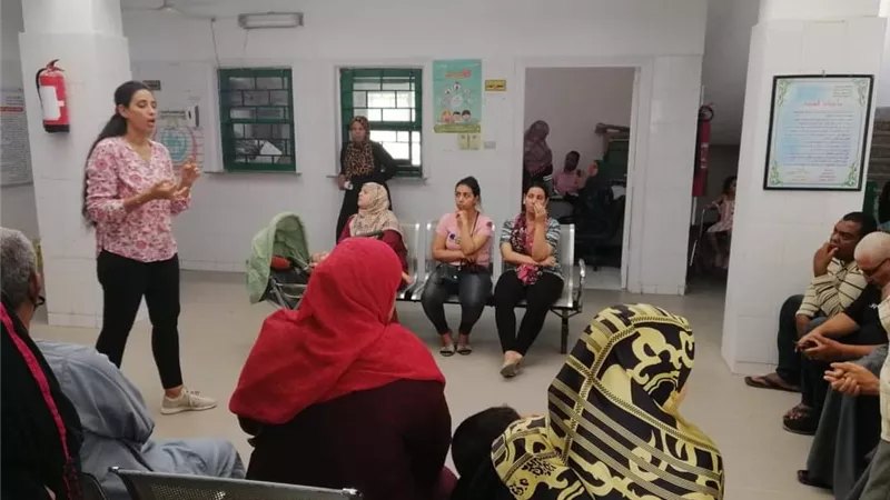 التغذية السليمة للأم والطفل ندوة بوحدة صحة الأسرة بالغردقة