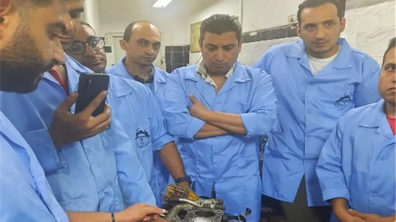 القوى العاملة: بدء التدريب على مهن مطلوبة لسوق العمل بالإسكندرية