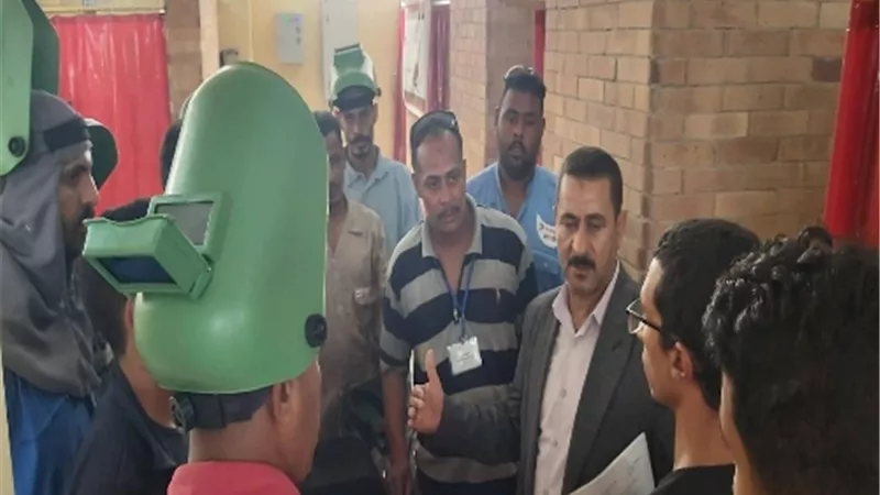 القوى العاملة: تدريب الشباب على مهن يحتاجها سوق العمل بقنا.. صور