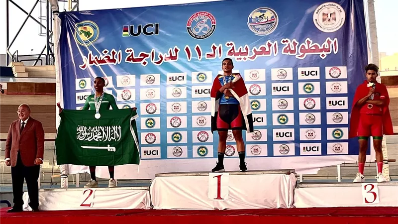 منتخب الدراجات يحصد 8 ميداليات في اليوم الثاني للبطولة العربية