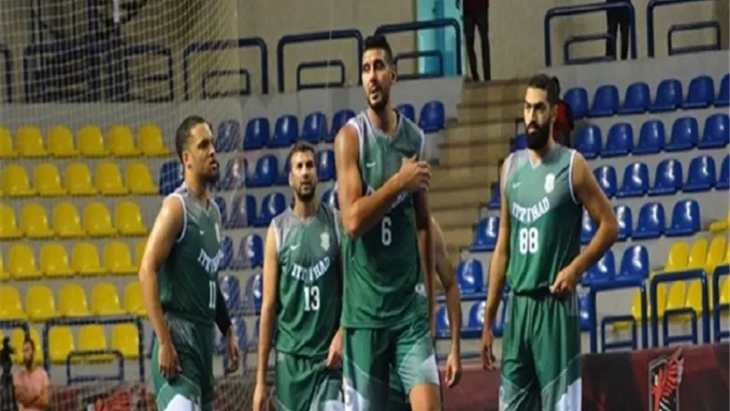 الإتحاد يواصل إنتصاراته بالبطولة العربية للسلة بفوزه على أهلى بنى غازى