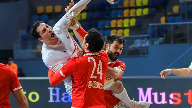 الزمالك يهزم الاهلى 26 -25 ببطولة إفريقيا لكرة اليد