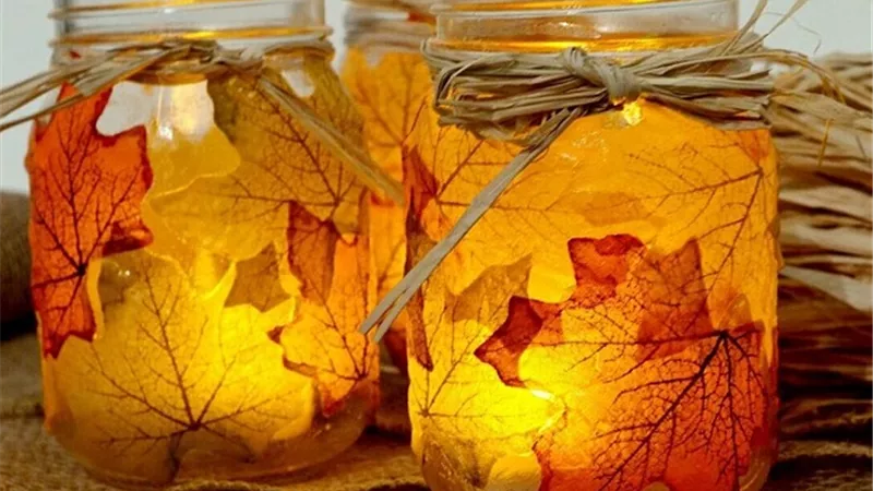 اصنعي بنفسك ديكور خريفي لمنزلك