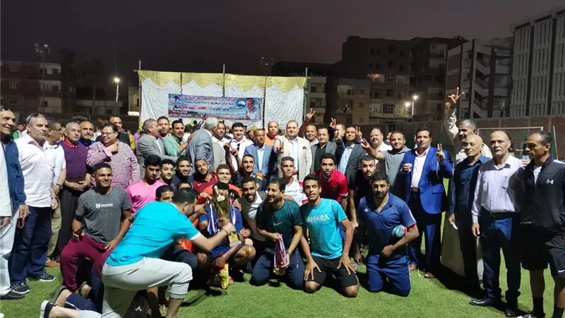 اسدال الستار على دورى مستقبل وطن مركز الزقازيق بفوز شيبة بالبطولة