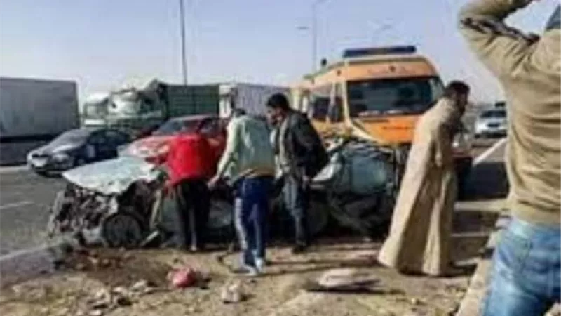 مصرع شاب في حادث تصادم ملاكي ونقل بالدقهلية