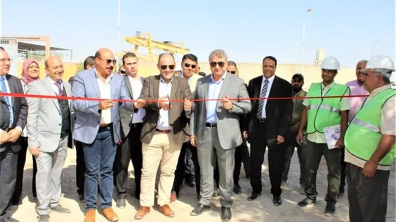 وزير التجارة ومحافظ أسوان يفتتحا ويتفقدا 6 مصانع من المنشأت الصناعية
