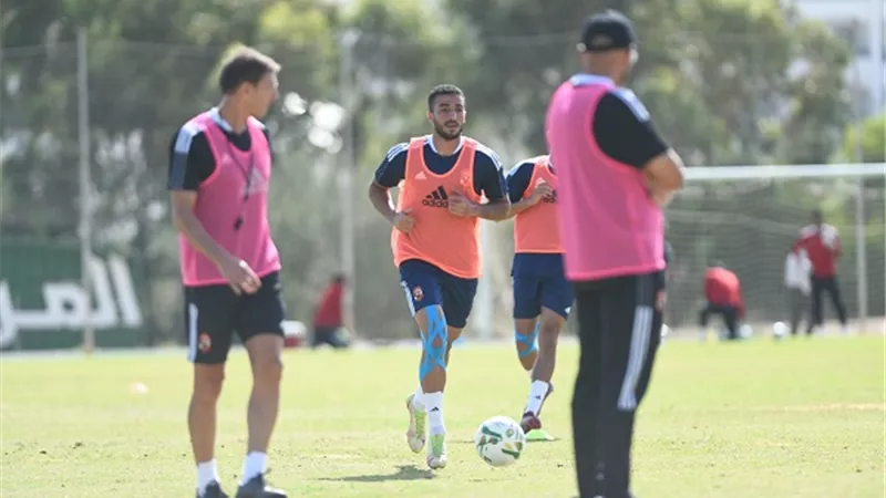 الاهلى يختتم تدريباته اليوم استعدادا للقاء الاتحاد المنستيرى