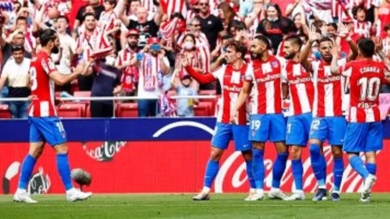الشوط الاول .. أتلتيكو مدريد يتقدم على جيرونا بهدف كوريا